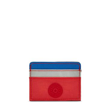 Bolsas Kipling Cardy Card Holder Azules Rojos | MX 2053NW